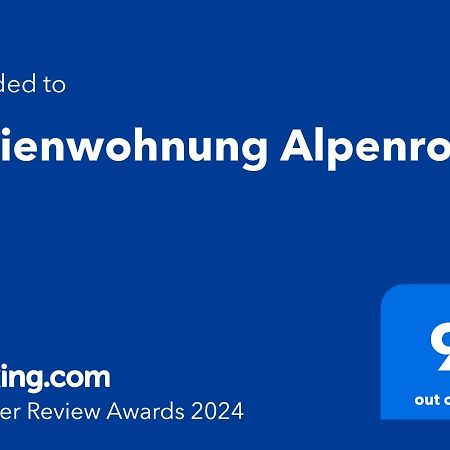 Ferienwohnung Alpenrose 골데그 외부 사진