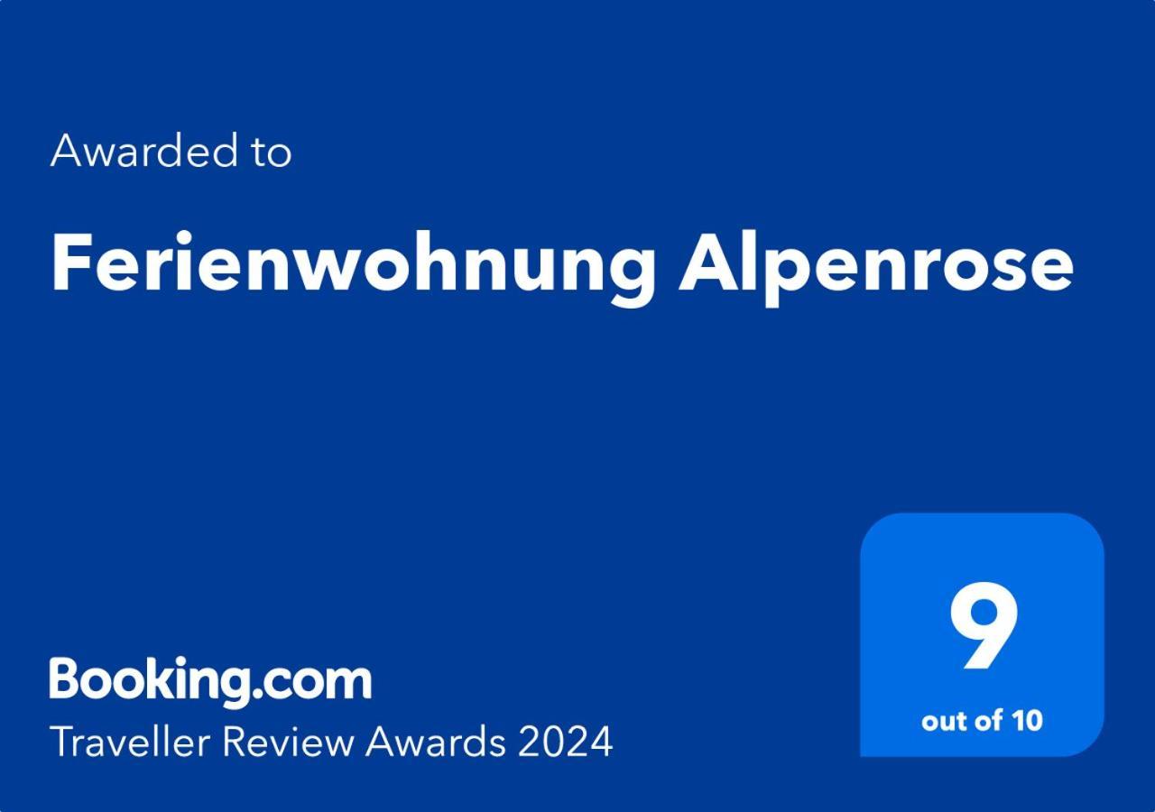 Ferienwohnung Alpenrose 골데그 외부 사진